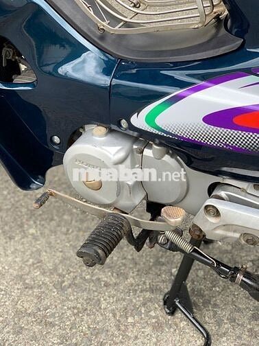 Xe máy Honda Wave 2005 màu xanh, số sàn