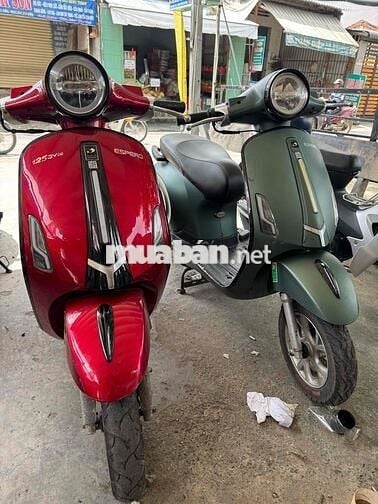 Vespa 50cc Detech Espero Crea giấy tờ đầy đủ