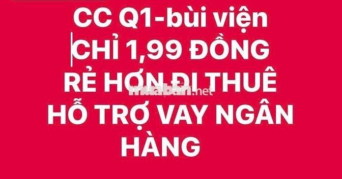 chung cư q1lầu 4_23 m2_tặng full nội thất_sổ hồng riêng