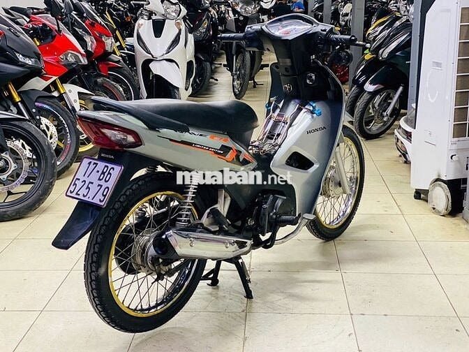 XE MÁY THỊNH PHÁT - WAVE A 110 XÁM XI MĂNG MÁY ZIN