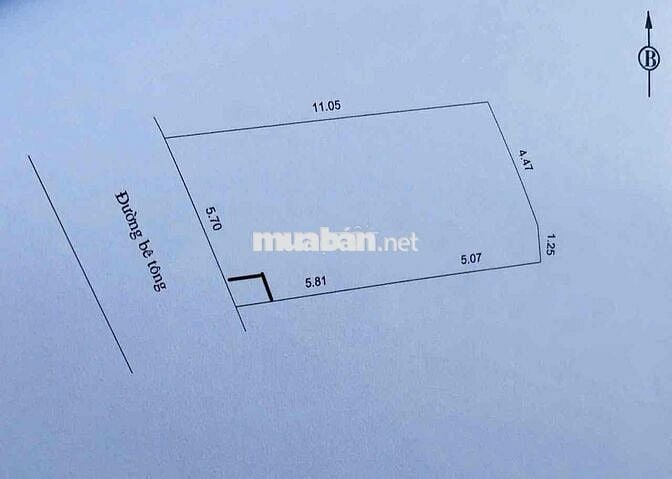 bán lô đất kiệt oto Cách Mạng tháng 8 61m2 chỉ 2ty35 TL