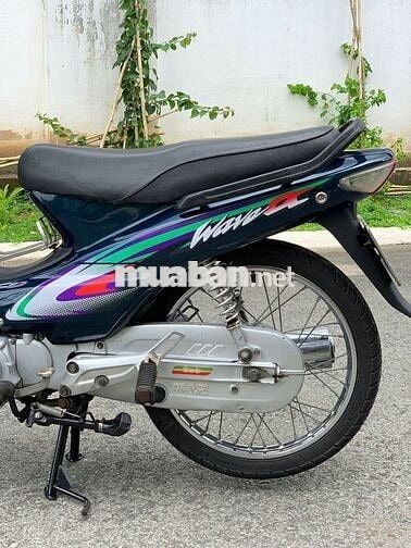 Xe máy Honda Wave 2005 màu xanh, số sàn