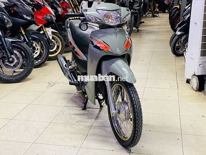 XE MÁY THỊNH PHÁT - WAVE A 110 XÁM XI MĂNG MÁY ZIN