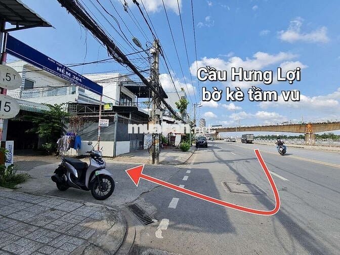 Nhà 4 Phòng Ngủ Dưới 2 tỷ 4 bờ kè hưng lợi
