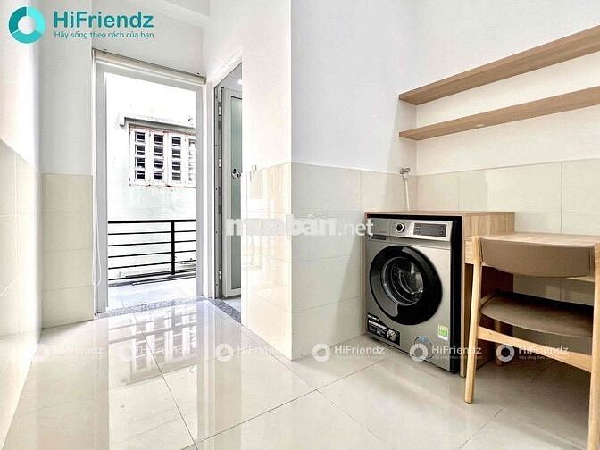 CHDV BAN CÔNG MÁY GIẶT RIÊNG GẦN PARCMALL QUẬN 8 MỚI TINH