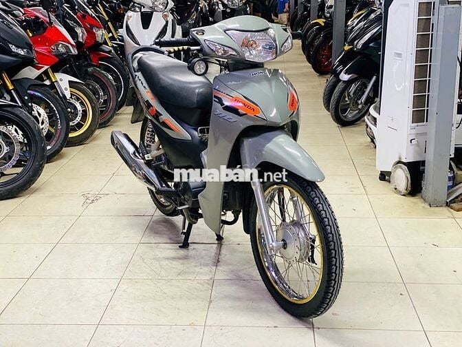 XE MÁY THỊNH PHÁT - WAVE A 110 XÁM XI MĂNG MÁY ZIN