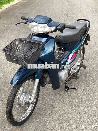 Xe máy Honda Wave 2005 màu xanh, số sàn