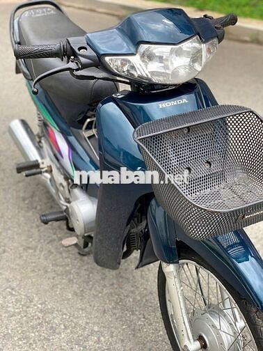 Xe máy Honda Wave 2005 màu xanh, số sàn