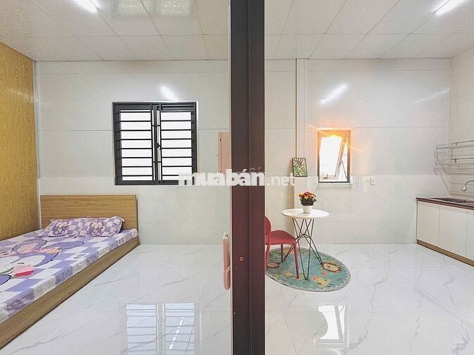 CĂN HỘ 1 PHÒNG NGỦ FULL NỘI THẤT CỬA SỔ TRỜI BAN CÔNG TÁCH BẾP