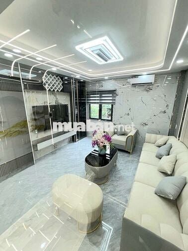 NHÀ 5 TẦNG NGAY ĐẠI HỌC GTVT TRUNG MỸ TÂY, Q.12, FULL NỘI THẤT,Ở NGAY!