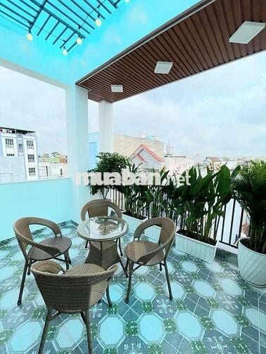 NHÀ 5 TẦNG NGAY ĐẠI HỌC GTVT TRUNG MỸ TÂY, Q.12, FULL NỘI THẤT,Ở NGAY!