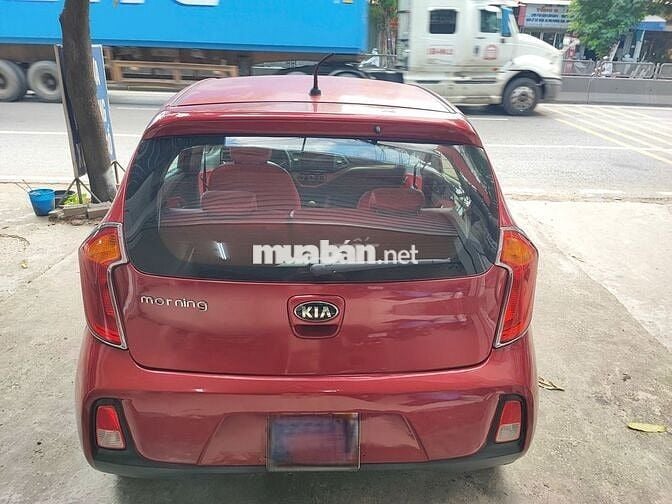 Kia Morning 2016 số sàn màu đỏ Hải Phòng