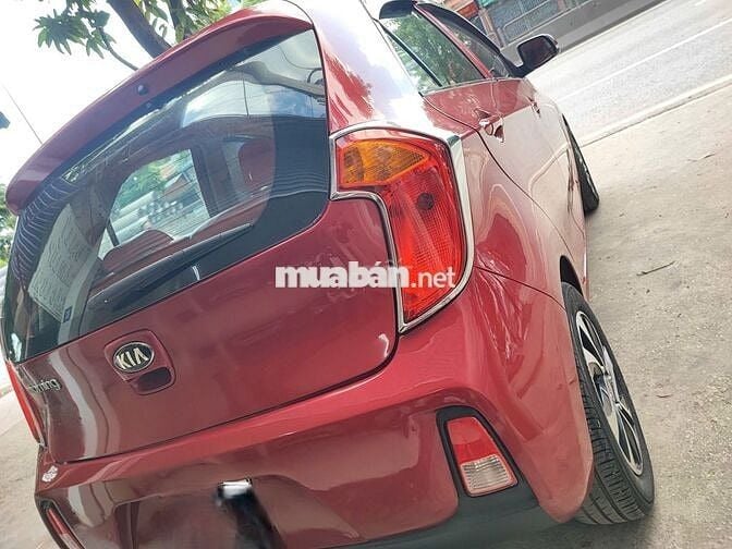 Kia Morning 2016 số sàn màu đỏ Hải Phòng