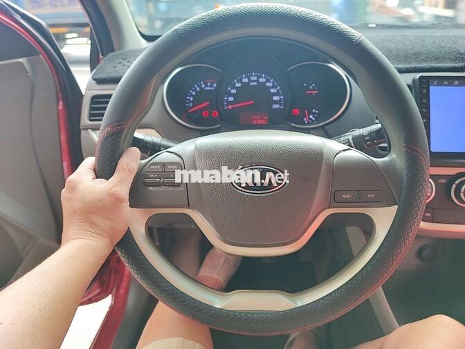 Kia Morning 2016 số sàn màu đỏ Hải Phòng
