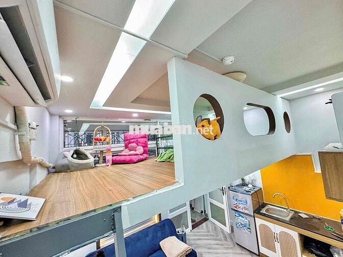 CĂN Hộ Duplex 2 Chỗ Ngủ , Sẵn Nội Thất , Ở được 2-4 bạn