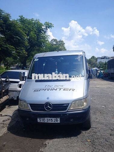 Bán Sprinter 313 - 2009 van 6 - thùng Inox: 185TR