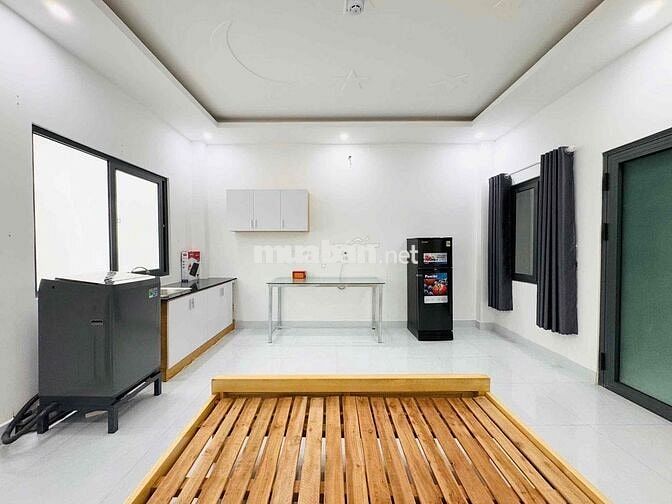 STUDIO - FULL NỘI THẤT - MÁY GIẶT RIÊNG NGAY EMART PHAN HUY ÍCH