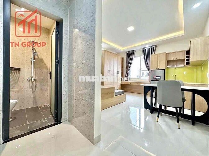 CHO THUÊ 1PN 60M2 Phú Nhuận Gần Sân Bay_ThangMáy_BanCông_Máy Giặt Riên