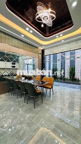 Nhà đẹp thang máy gần cầu Tham Lương, 5x23m 119m2, Tân Thới Nhất Q12