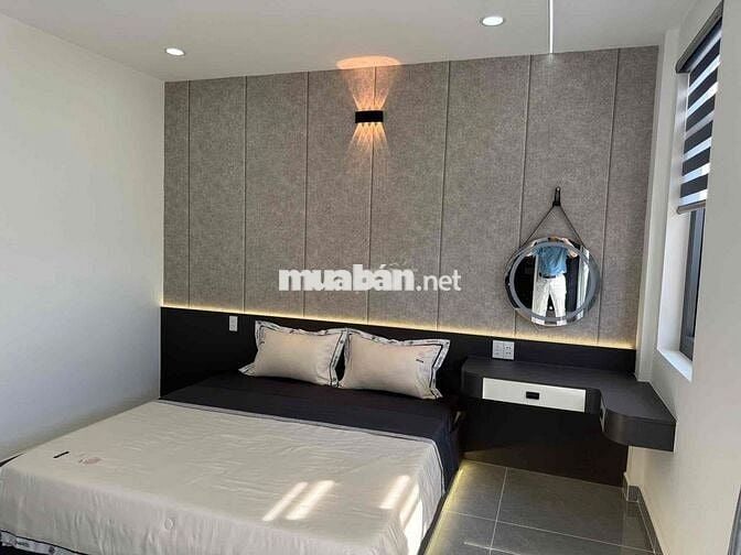 Nhà đẹp thang máy gần cầu Tham Lương, 5x23m 119m2, Tân Thới Nhất Q12