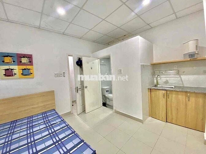 CHO THUÊ PHÒNG STUDIO FULL NỘI THẤT CÓ THANG MÁY GẦN NGÃ TƯ PHÚ NHUẬN