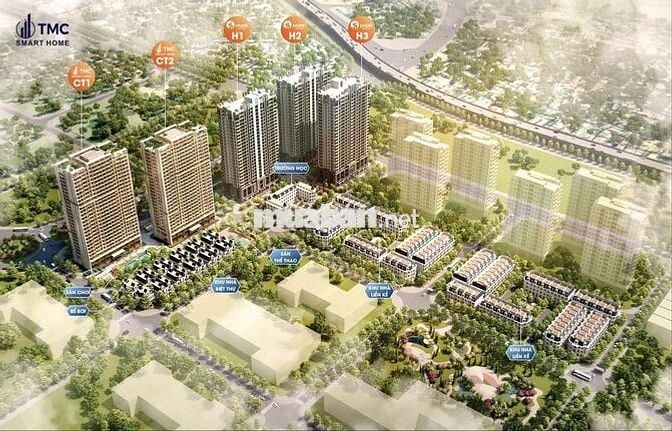 Căn hộ cao cấp 70m2, 2 PN TMC Smart Home Phạm Văn Đồng Q. Bắc Từ Liêm