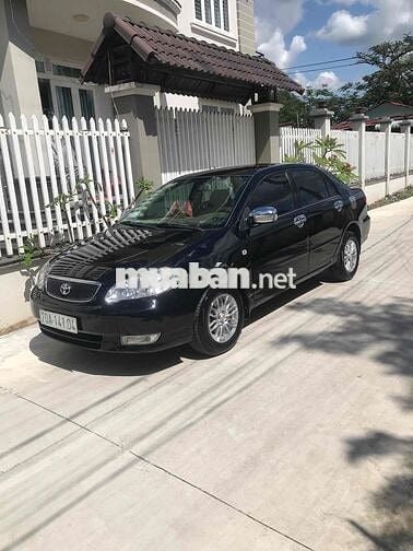 Toyota Corolla Altis 2001 Màu Đen Số Sàn