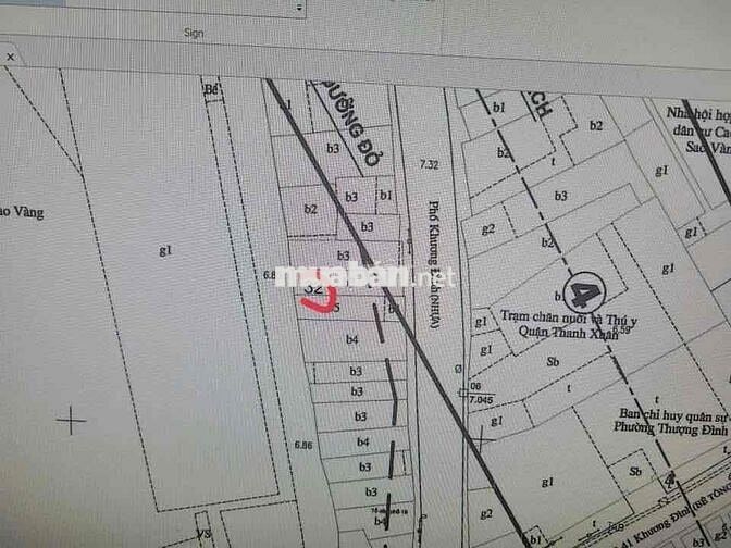 Mặt phố Khương Đình, kinh doanh, 2 ô tô tránh. 38m/sau QH còn 31m.7,5t