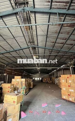 CHO THUÊ KHO 1260M2 NGAY PHAN VĂN HỚN KẾ KCN TÂN BÌNH ĐƯỜNG CON40F