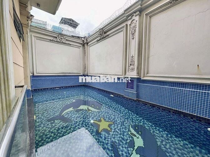 Villa 5 tầng 350m2 - 2 Mặt tiền đường 8m - Giáp Q3 Q10 - Giá 68 Tỷ