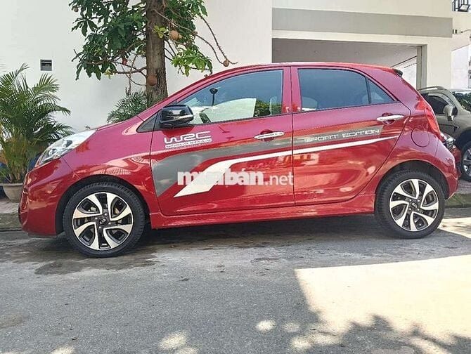 Bán Kia Morning 2017 Si 1.25 AT Bản Đỏ Đen