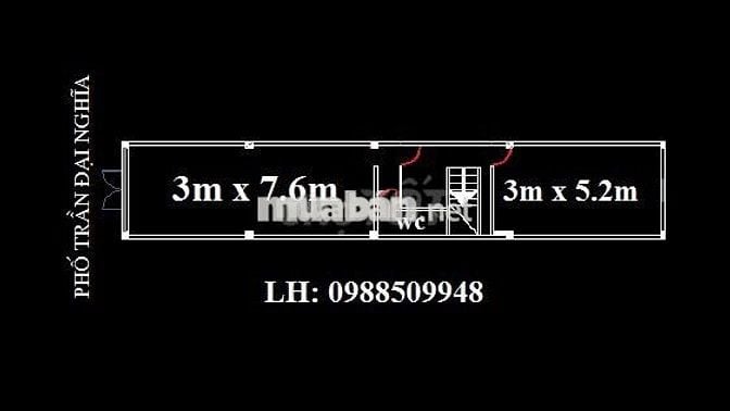 Cho thuê tầng 1 mặt phố Trần Đại Nghĩa, Ph. Bách Khoa, Q. HBT, Hà Nội