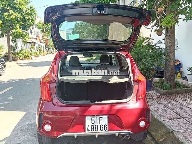 Bán Kia Morning 2017 Si 1.25 AT Bản Đỏ Đen