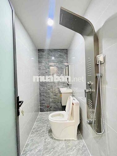 NHÀ 1 TRỆT 2 LẦU 3PN TRONG KHU CAO TẦNG, GẦN CV LÀNG HOA GÒ VẤP