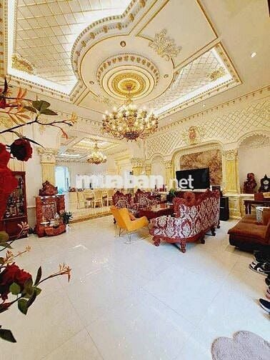 Villa 5 tầng 350m2 - 2 Mặt tiền đường 8m - Giáp Q3 Q10 - Giá 68 Tỷ