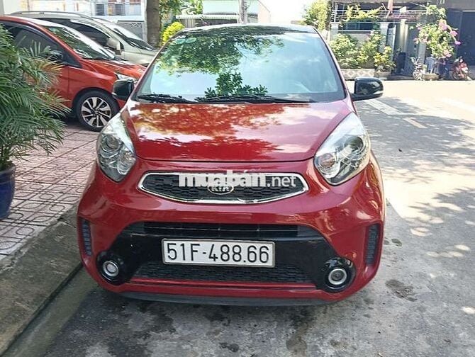 Bán Kia Morning 2017 Si 1.25 AT Bản Đỏ Đen