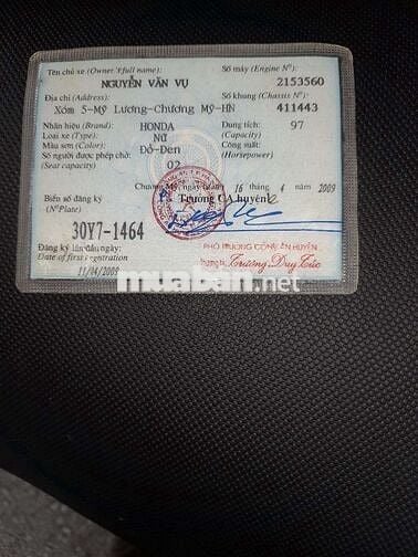 Xe we rsx 100/2009 bs 30
