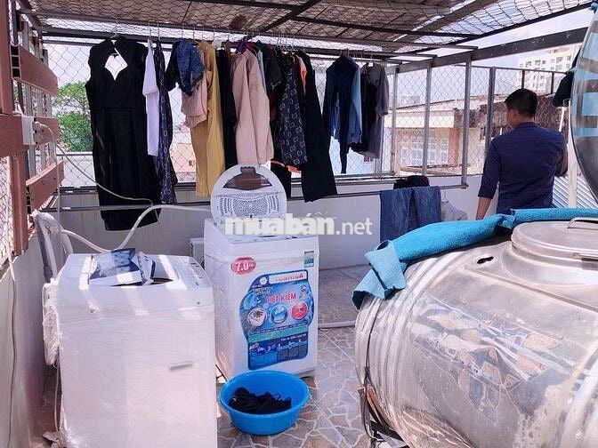 Phòng trọ full nội thất, 35m2, đường Đinh Bộ Lĩnh, ngã tư hàng xanh