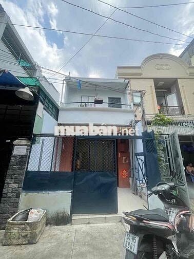 Bán nhà H6m thông Tân phú 4x24 .2 tầng 2pn sổ đẹp vuôn vức