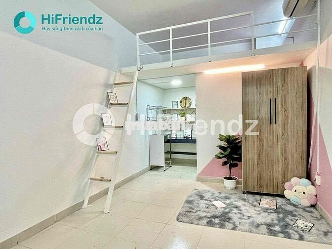 Cho Thuê Phòng Trọ Có Gác Lửng Sẵn Máy Lạnh - Cách Aeon Bình Tân 7P
