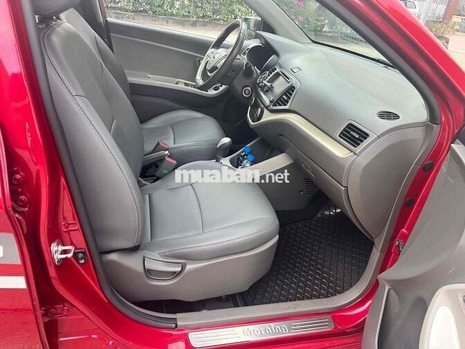 Kia Morning 2017 Si 1.25 AT Bản Limited Đỏ Đen