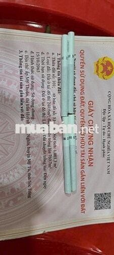 Đất Mặt Tiền gần trường học, chợ ủy ban TT Huỳnh Hữu Nghĩa