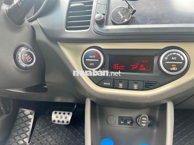 Kia Morning 2017 Si 1.25 AT Bản Limited Đỏ Đen
