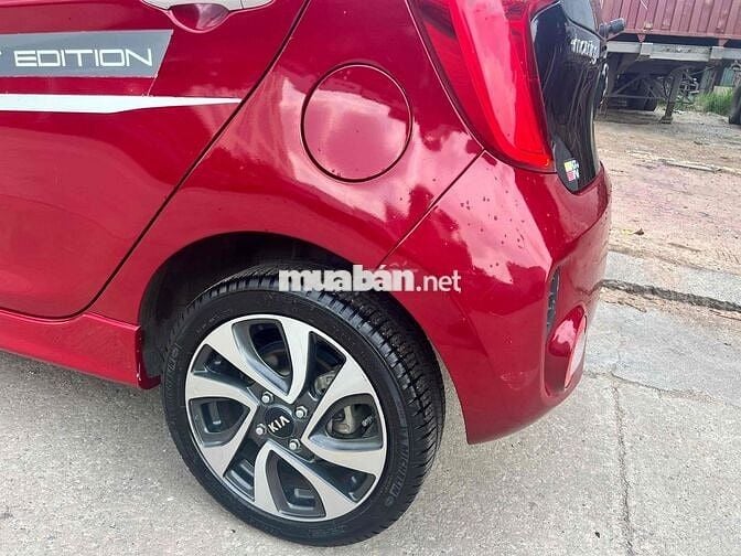 Kia Morning 2017 Si 1.25 AT Bản Limited Đỏ Đen