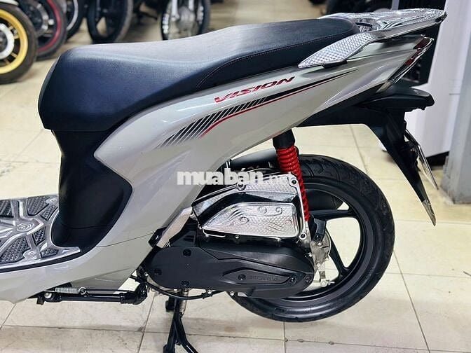 XE MÁY THỊNH PHÁT - HONDA VISION XÁM XI MĂNG LƯỚT