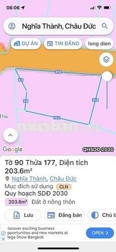 chính chủ bán đất mặt tiền nhựa nghĩa thành
