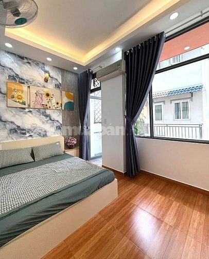 Nhà đẹp xinh 1T2L đường Bùi Thị Xuân, giá 2ty250/ 53,1m2. Sổ riêng