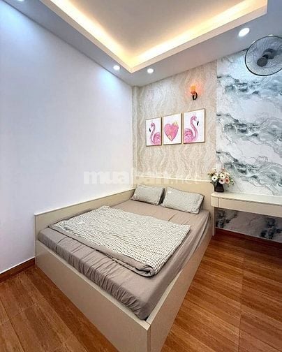 Nhà đẹp xinh 1T2L đường Bùi Thị Xuân, giá 2ty250/ 53,1m2. Sổ riêng