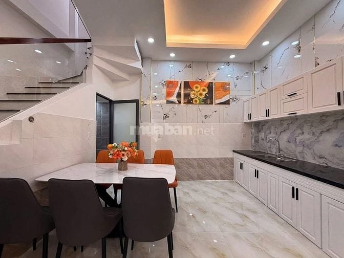 Nhà đẹp xinh 1T2L đường Bùi Thị Xuân, giá 2ty250/ 53,1m2. Sổ riêng