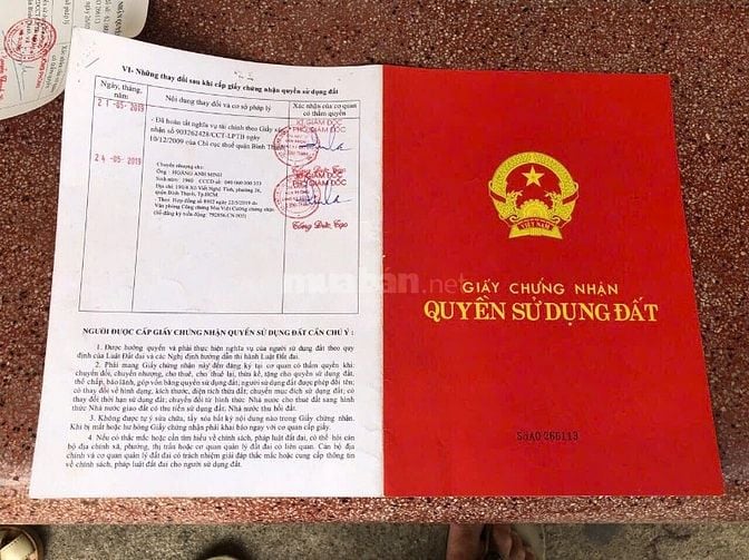 Bán gấp lô đất đẹp tại phường 25 - Bình Thạnh Tp Hồ Chí Minh